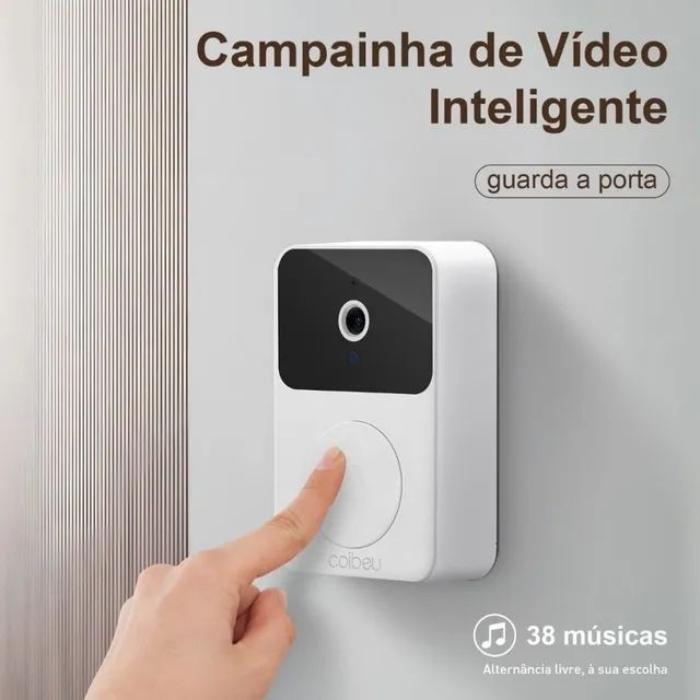 Campainha Inteligente com Câmera HD Smart Home |Alta Qualidade|