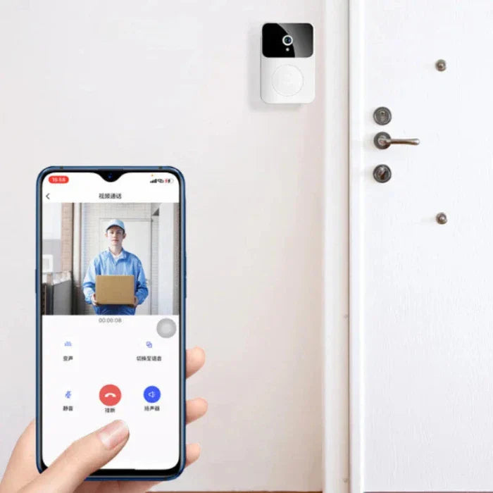 Campainha Inteligente com Câmera HD Smart Home |Alta Qualidade|