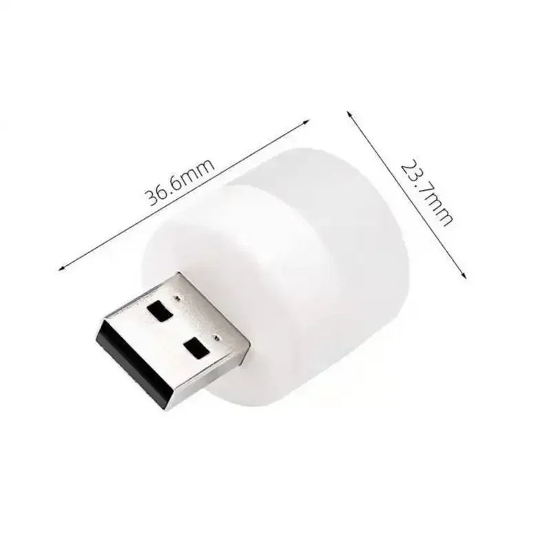 Xiaomi youpin mini luzes usb plug lâmpada proteção para os olhos led night light presente pequena lâmpada redonda decoração do quarto de natal casa.