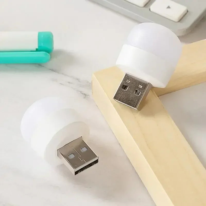 Xiaomi youpin mini luzes usb plug lâmpada proteção para os olhos led night light presente pequena lâmpada redonda decoração do quarto de natal casa.